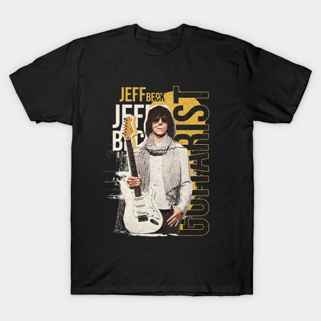 jeff guitarist T-Shirt by Dami BlackTint